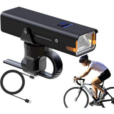Phare pour Vélo - Phare Compact pour Cyclisme - Feu Léger Étanche pour (1/5)