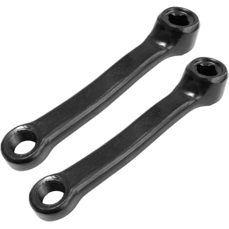Manivelle de Vélo - 2 Pièces Manivelle de Chaîne - Accessoire de