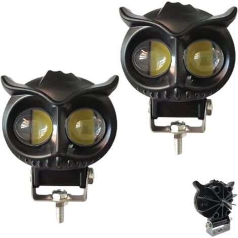 Phares Additionnels pour Moto - Projecteur LED Owl pour Motocyclette - (1/5)