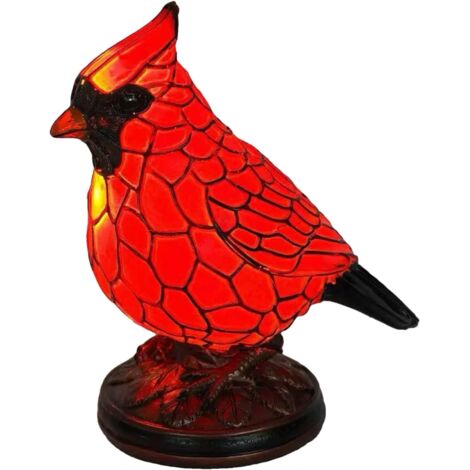 Lumière Oiseau - Résine Lumineuse Décorative - Petite Lampe De Bureau À (1/5)