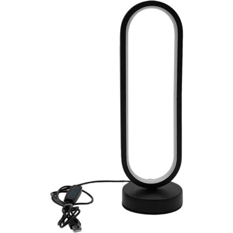 Lampe de Table pour Chambre - Lampe De Table Ovale À Intensité Réglable - (1/5)