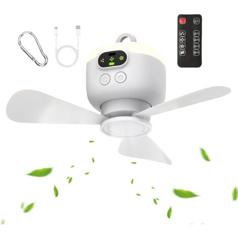 Ventilateur De Plafond Alimenté Par Batterie - Ventilateur à Gazebo avec