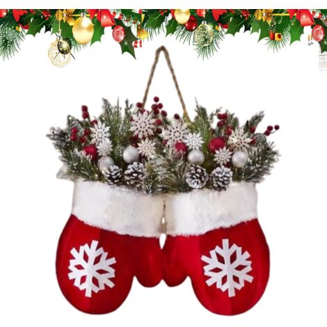 Couronne de Noël en Pommes de Pin - Fournitures De Design Décoratif (1/5)