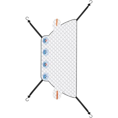 Protecteur de Pare - Brise - Protection Magnétique 3 Couches Antipoussière (1/5)