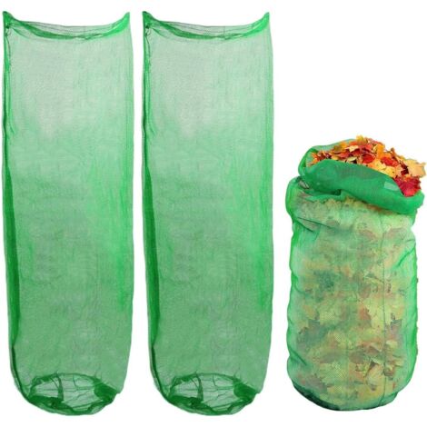 Sacs Pour Déchets Verts - 3 Pièces Sacs d'avec Cordon - Conteneur à Débris (1/5)