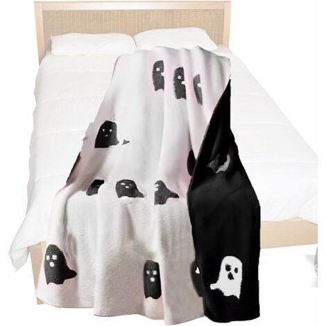 Couverture Fantôme - Flanelle Fantôme Doudou Doux et Confortable - (1/5)