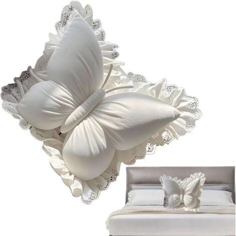 Peluche en Forme De Papillon - Décoration Mignonne pour La Chambre - (1/5)