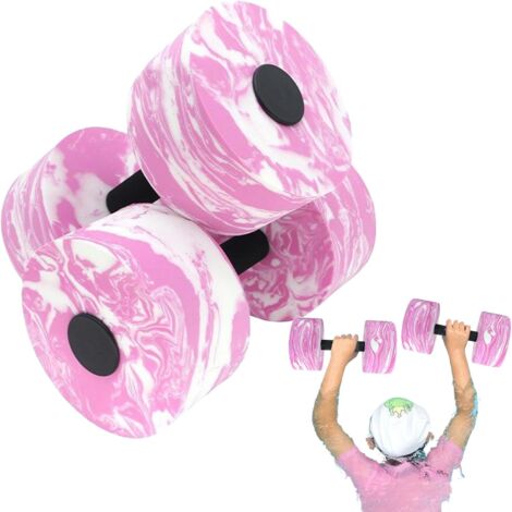Haltères Aquatiques - Haltère en Mousse pour Exercices Aérobiques Mains - (1/5)