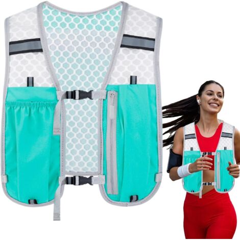 Veste d'Hydratation pour la Course - Respirant Poches Multiples - (1/5)