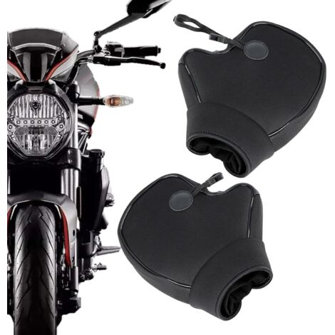 Manchons de Guidon pour Moto - Manchons Anti - Vent pour Conditions (1/5)