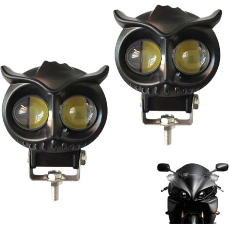 Phare de Motocyclette LED - Projecteur LED Conduite Haute Luminosité