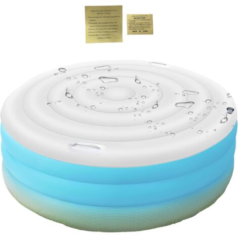 Housse De Spa - Couverture Gonflable Ronde De 1 - 6m pour Spa - Protection (1/5)