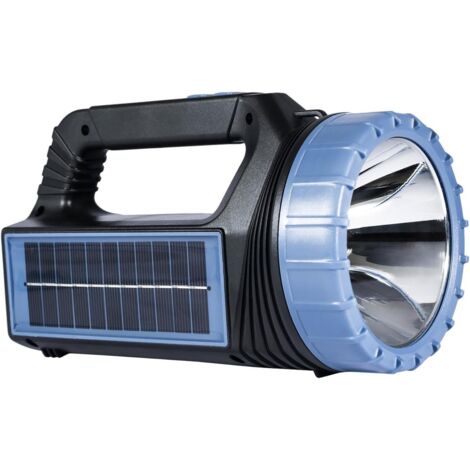 Lampe Torche Solaire 400 Rechargeable Étanche Équipement Extérieur (1/5)