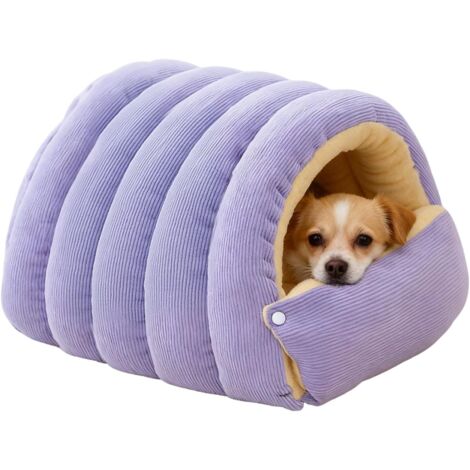 Maison Grotte pour Chat Nid De Sommeil Fermé pour Animal De Compagnie (1/5)