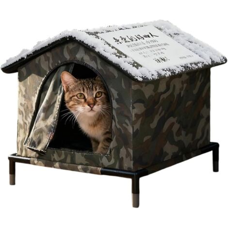 Maison Pour Chat Isolée Pour L'Extérieur (1/5)