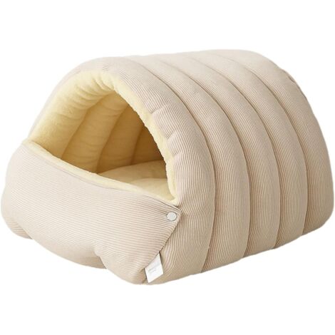 Lits pour Chiens Cabane D Hiver Amovible Caverne pour Chat (1/5)