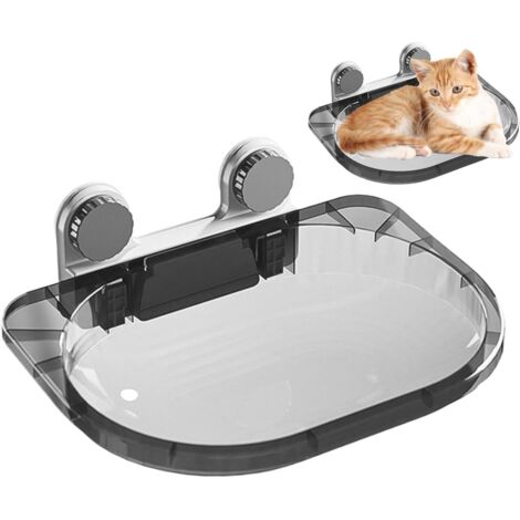 Lit de fenêtre pour Chat perchoir de fenêtre Transparent pour Chat (1/5)