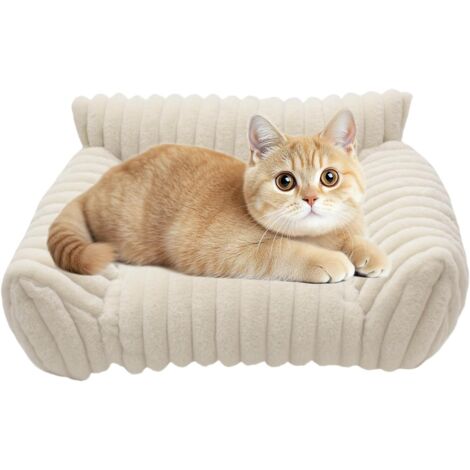 Canapé pour chat Canapé douillet pour animal de compagnie en peluche (1/5)
