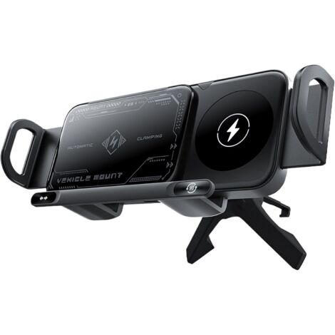 Support Chargeur De Téléphone pour Voiture Charge Rapide Grille D'Aération (1/5)