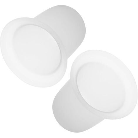2 pièces Support Brosse Toilette avec Gobelet Verre Dépoli Antidérapant (1/5)