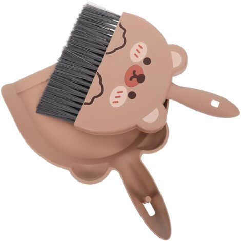 Mini Balai et Pelle à Poussière Compact Outil de Nettoyage de Bureau (1/5)