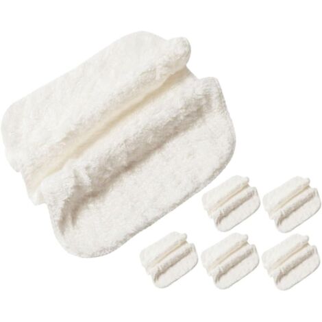 6 Pièces Lot de Torchons de Cuisine Fibre de Double Épaisseur Absorbante (1/5)