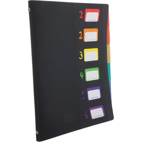 Classeur Fichier Pages avec Pochettes Intérieures Organiseur Documents (1/5)