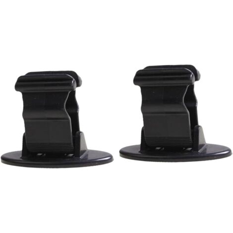 2 pièces Support Voiture pour Cartes Accès Adhésif Lot de Porte-cartes (1/5)