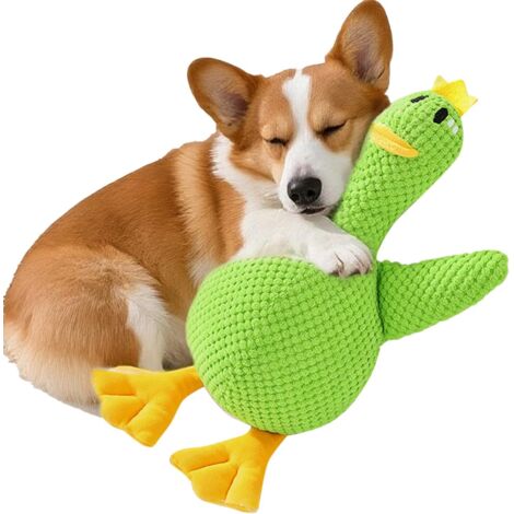 Jouet Canard Apaisant pour Chien - Peluche À Mâcher pour Chien Cadeau Jeu (1/5)