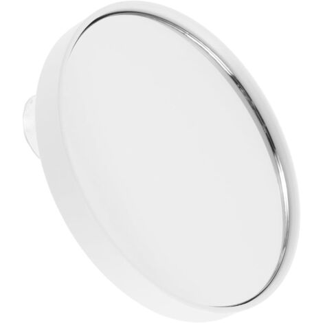 Miroir de Maquillage Mural à Ventouse 20X Grossissement Miroir Rond Blanc (1/5)