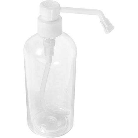 2 pièces Bouteille Distributrice Lotion Transparente à Pompe Pressable (1/5)