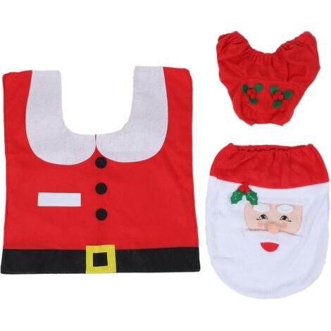 Housse de Siège de de 3 Pièces en Tissu Non Tissé Doux Couvercle Réservoir (1/5)
