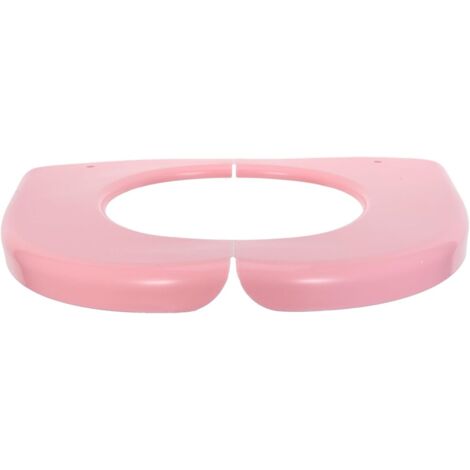 Housse de Siège de Toilette Lavable Rembourrée Coussin Épais Pliable en (1/5)