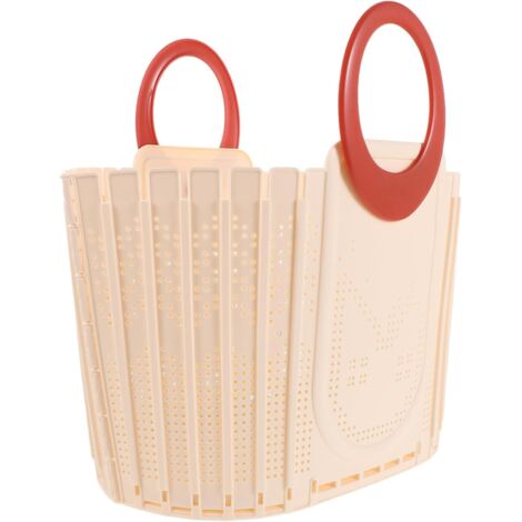 Organisateur De Salle De Bain Wc Panier À Linge Pliable Panier À Linge (1/5)