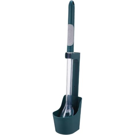 Brosse WC Murale avec Réservoir Intégré Poils Durs pour Nettoyage en (1/5)
