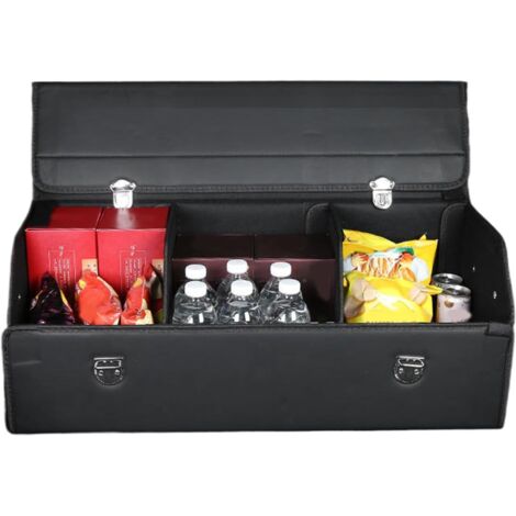 Organisateur De Coffre De Voiture,Boîte De Rangement Pour Voiture Avec (1/5)