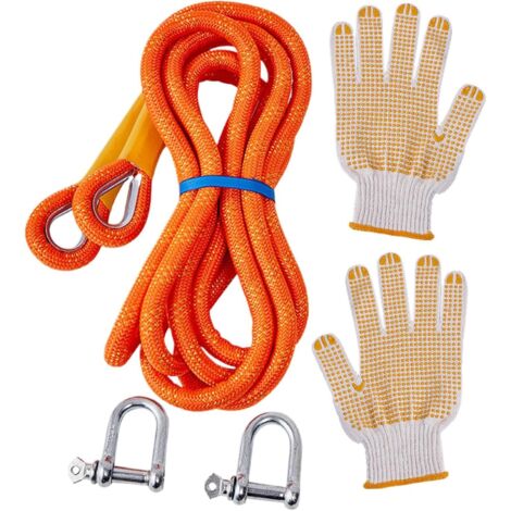 Sangle de remorquage pour voiture, sangle de remorquage de récupération (1/5)