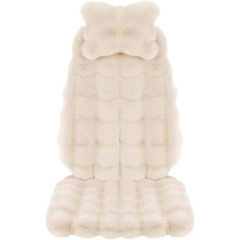 Ensemble de coussins de siège de voiture en peluche épaisse, accessoires (1/5)