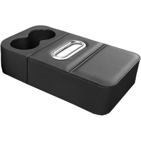 Organisateur De Console De Voiture Grand Porte-Mouchoirs en Cuir (1/5)