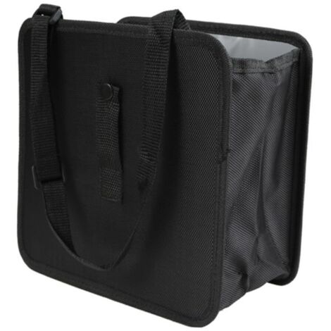 Poubelle de Voiture Pliable Noire avec Suspension Poubelle de Rangement (1/5)