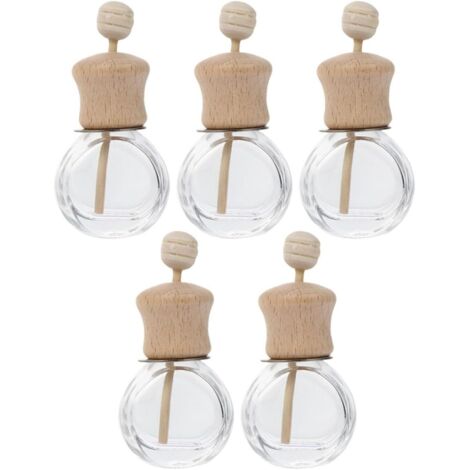Lot de 5 Flacons Diffuseurs de Parfum à Clipser pour Voiture 10 ML (1/5)