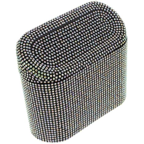 Poubelle Voiture Compacte Étanche Décorée de Strass Poubelle Auto Légère (1/5)