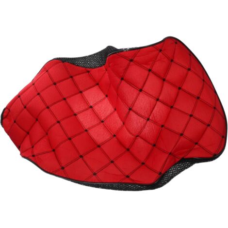 Housse Siège Moto Lin Respirant Coussin Anti Glisse et Absorbant Chocs (1/5)