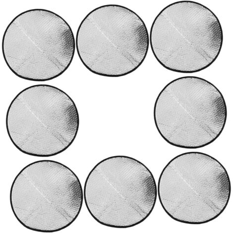 8 pièces Housse Pare Soleil Volant Aluminium Anti Chaleur Protection (1/5)