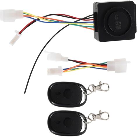 Alarme Antivol pour Vélo Électrique 36 72V Télécommande Système Relais (1/5)
