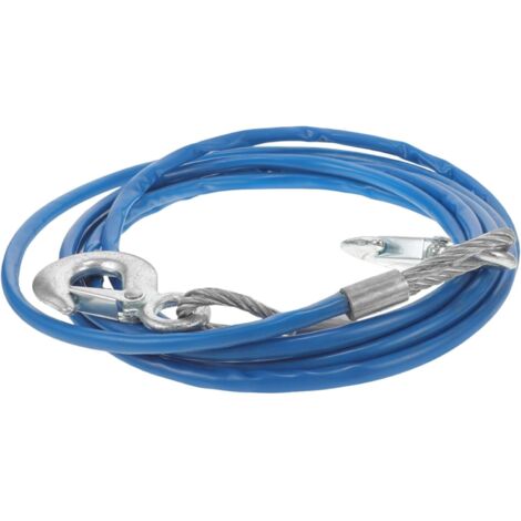 Sangle de Remorquage Tonnes avec Crochet Corde de Traction Acier Haute (1/5)