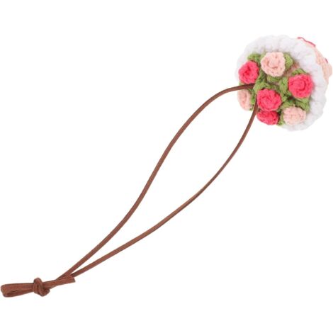 Décoration Suspendue pour Rétroviseur de Voiture Bouquet de Roses au (1/5)