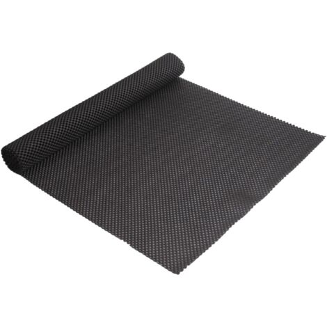 Tapis Antidérapant Multiusage PVC Noir Protection Sol et Surface Doublure (1/5)