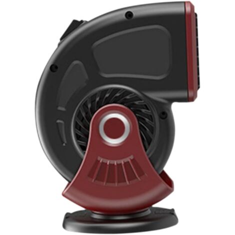 Chauffage de Voiture Portable 12 V 150 W en ABS Noir et Rouge Dégivreur et (1/5)