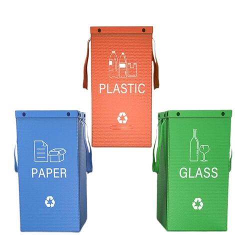 Poubelle Portable Poubelles Réutilisables Sac Réutilisable 3 Pièces 40 (1/5)